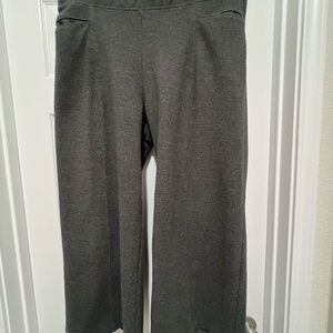 Old Navy Gray Trousers Comfortable Pull-On Style